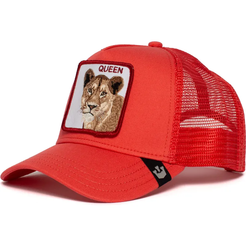 petten-gebogen-rood-snapback-strong-queen-the-farm-van-goorin-bros