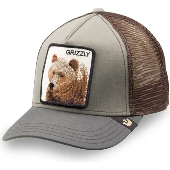 petten-gebogen-groen-snapback-voor-kinderen-little-grizzly-the-farm-van-goorin-bros