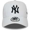 petten-gebogen-wit-snapback-essential-a-frame-van-new-york-yankees-mlb-van-new-era
