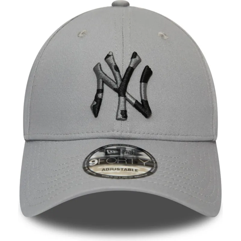 petten-gebogen-grijs-verstelbaar-9forty-camo-infill-van-new-york-yankees-mlb-van-new-era