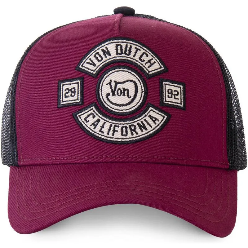 petten-gebogen-rood-snapback-bikbor-van-von-dutch
