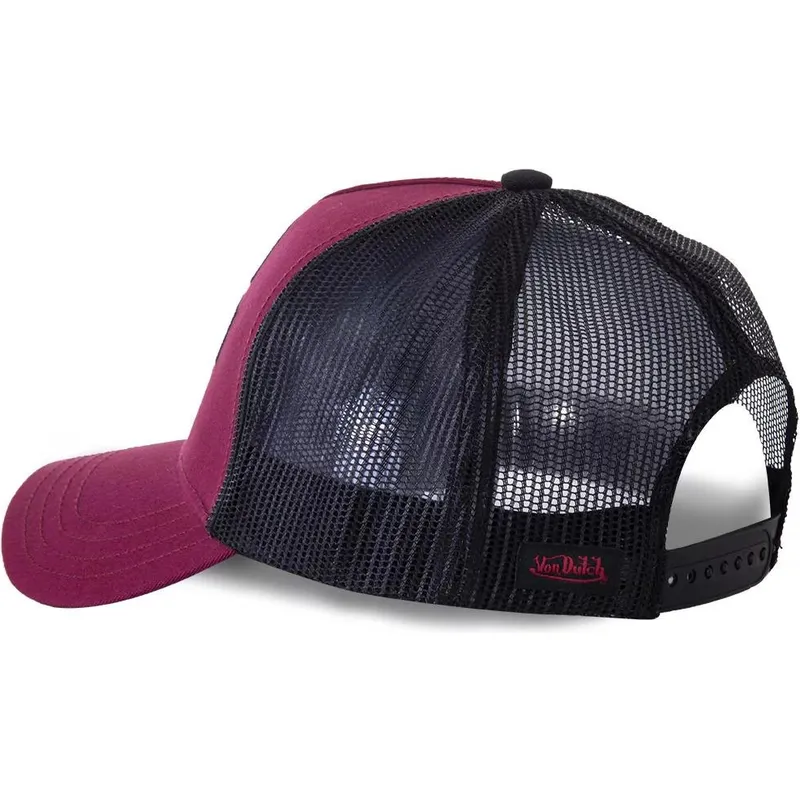 petten-gebogen-rood-snapback-bikbor-van-von-dutch