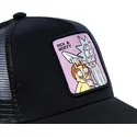 petten-gebogen-zwart-snapback-loo1-rick-en-morty-van-capslab