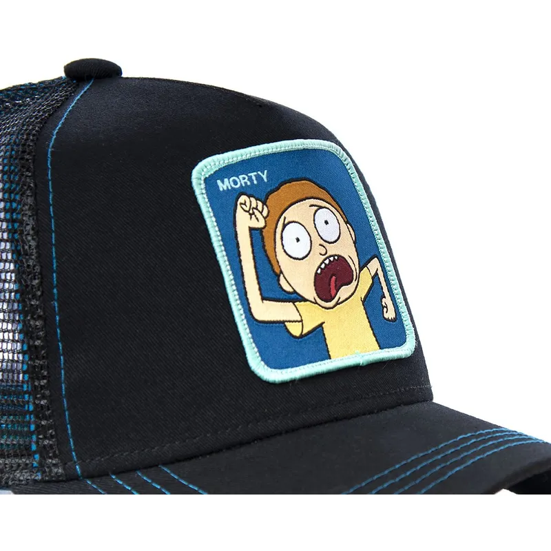 petten-gebogen-zwart-snapback-mor1-morty-smith-rick-en-morty-van-capslab