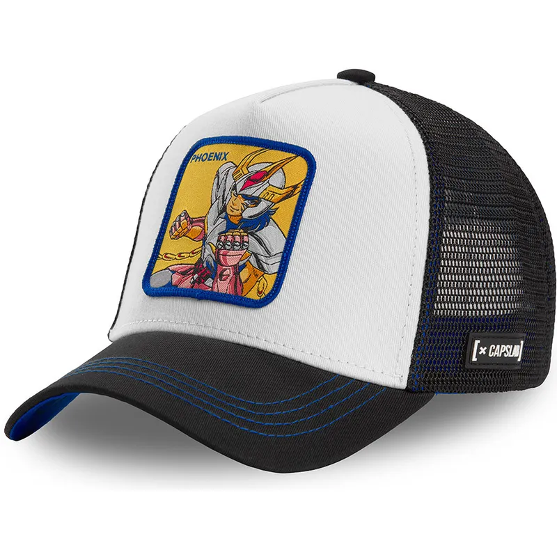 petten-gebogen-wit-snapback-ikki-saint-seiya-ridders-van-de-zodiac-van-capslab