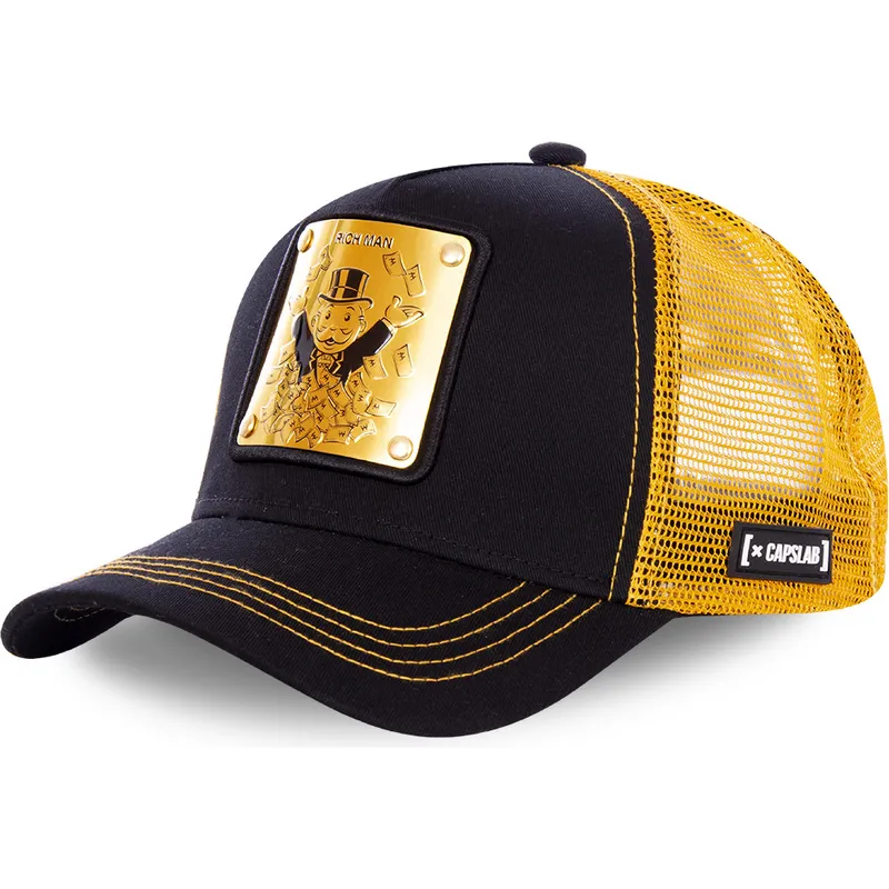 petten-gebogen-zwart-snapback-uncle-bif-rich-uncle-pennybags-monopoly-van-capslab