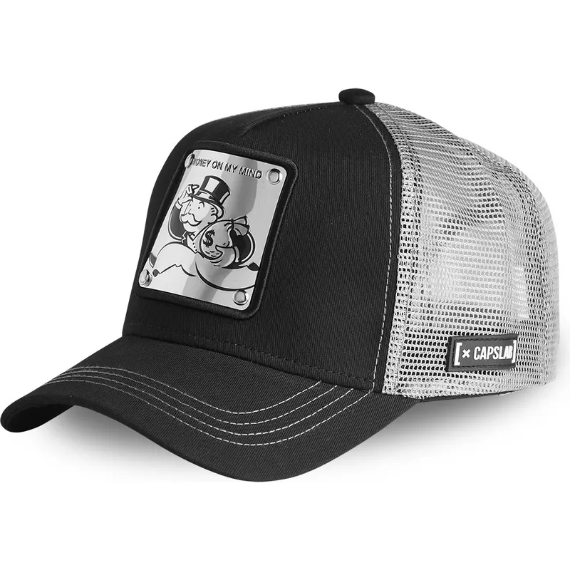 petten-gebogen-zwart-snapback-uncle-maille-rich-uncle-pennybags-monopoly-van-capslab