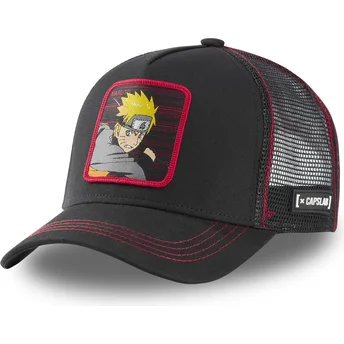 Petten gebogen zwart snapback NAR2 Naruto Uzumaki Naruto van Capslab