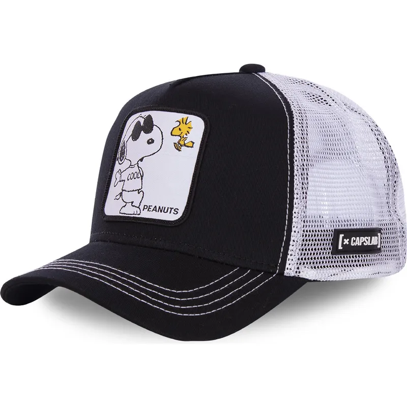 petten-gebogen-zwart-snapback-joe-cool-naw1-snoopy-peanuts-van-capslab