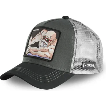 petten-gebogen-grijs-snapback-nin1-muten-roshi-dragon-ball-van-capslab