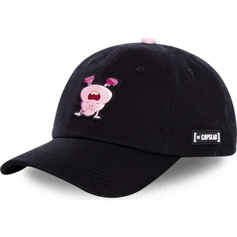 petten-gebogen-zwart-snapback-poo2-poep-dr-slump-van-capslab