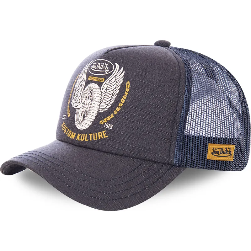 petten-gebogen-zwart-snapback-crew10-van-von-dutch