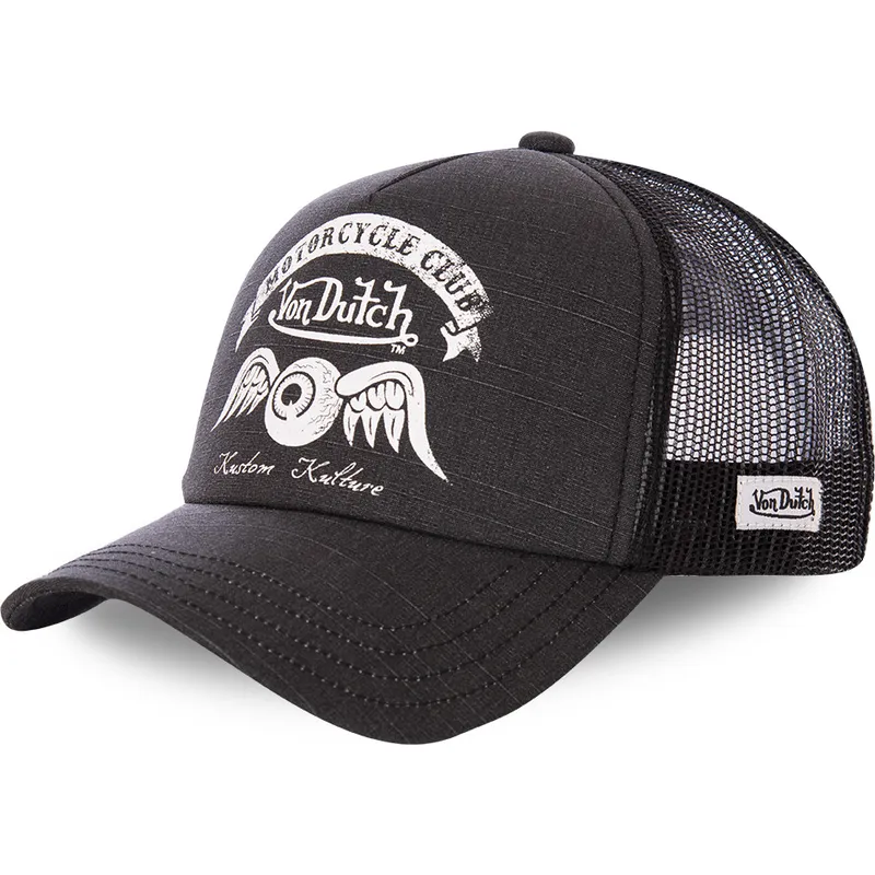 petten-gebogen-zwart-snapback-crew8-van-von-dutch