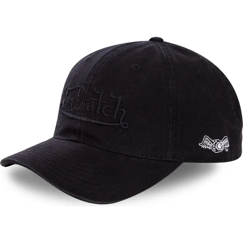petten-gebogen-zwart-verstelbaar-forestn-van-von-dutch