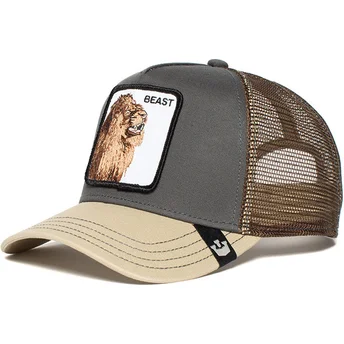 petten-gebogen-grijs-snapback-beast-affair-the-farm-van-goorin-bros
