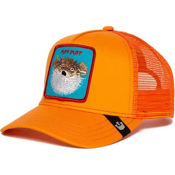 petten-gebogen-oranje-snapback-puff-the-farm-van-goorin-bros