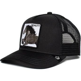 petten-gebogen-zwart-snapback-black-beauty-the-farm-van-goorin-bros