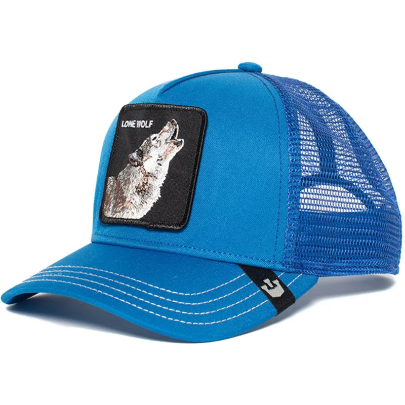 petten-gebogen-blauw-snapback-wolf-the-farm-van-goorin-bros petten-gebogen-blauw-snapback-wolf-the-farm-van-goorin-bros