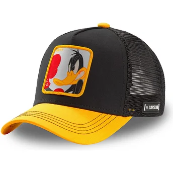 petten-gebogen-zwart-snapback-loo-duk-daffy-duck-looney-tunes-van-capslab