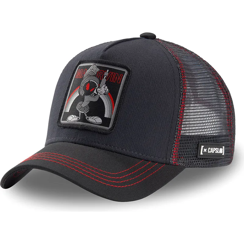 petten-gebogen-zwart-snapback-loo-mar2-marvin-de-marsman-looney-tunes-van-capslab petten-gebogen-zwart-snapback-loo-mar2-marvin-de-marsman-looney-tunes-van-capslab