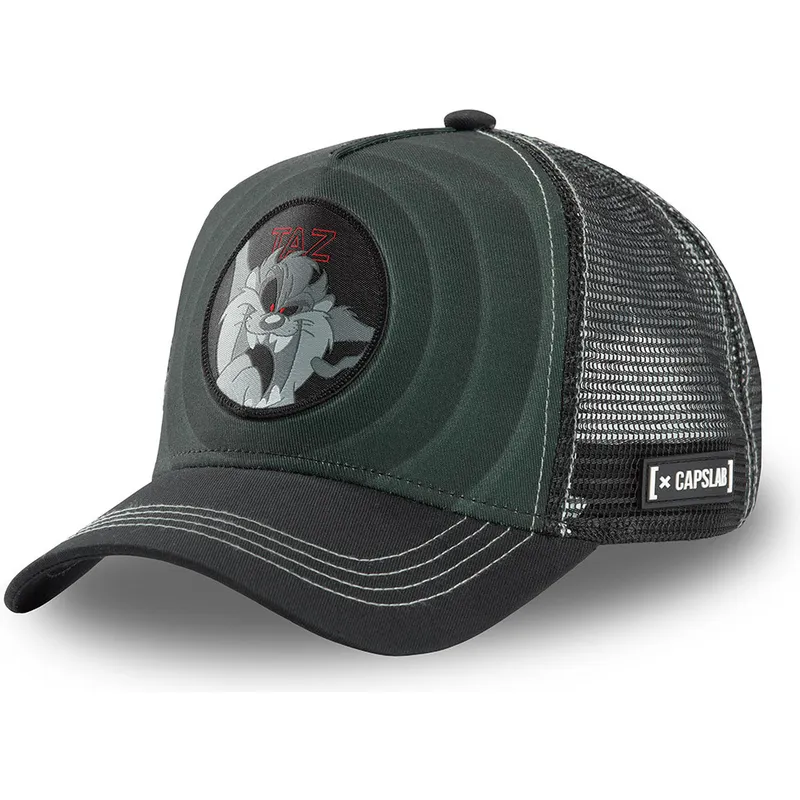 petten-gebogen-zwart-snapback-tasmaanse-duivel-looney-tunes-van-capslab
