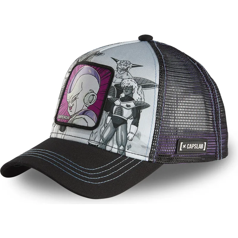 petten-gebogen-grijs-snapback-arm-cl-frieza-dragon-ball-van-capslab