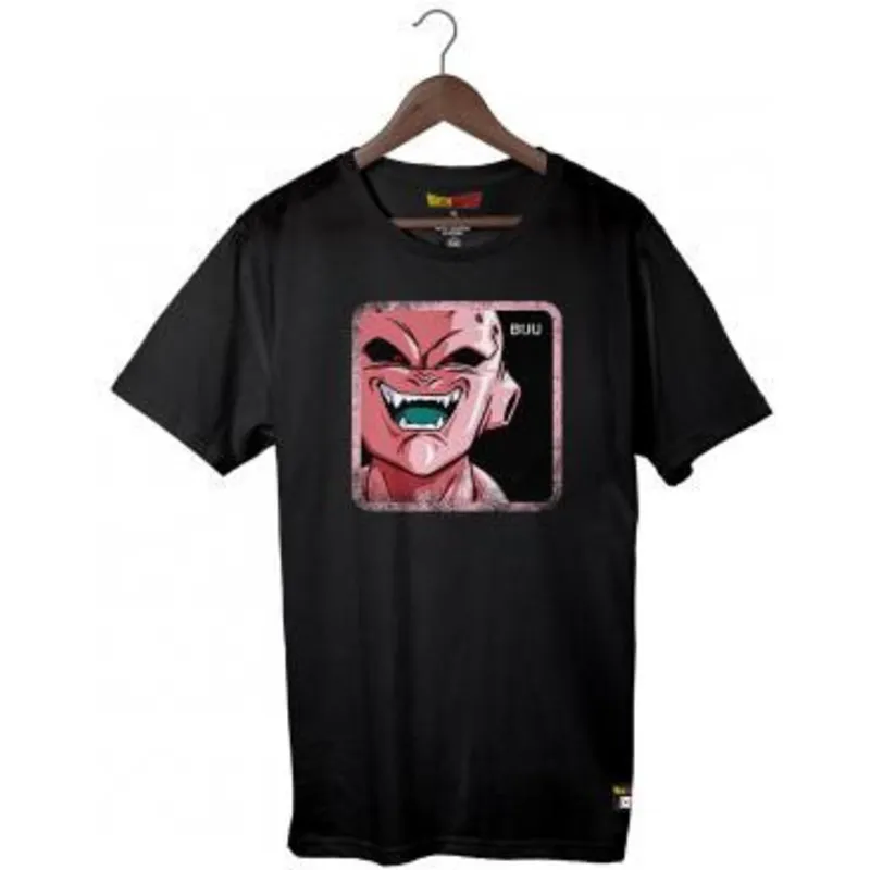 t-shirt-korte-mouw-zwart-tscbuu1-kid-buu-dragon-ball-van-capslab