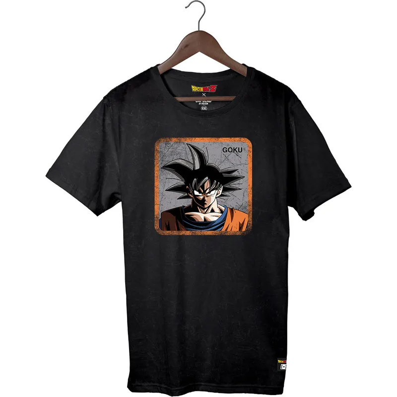t-shirt-korte-mouw-zwart-tscgok1-son-goku-dragon-ball-van-capslab