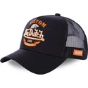petten-gebogen-zwart-snapback-eag-blk-van-von-dutch