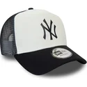 petten-gebogen-marineblauw-snapback-colour-block-a-frame-van-new-york-yankees-mlb-van-new-era