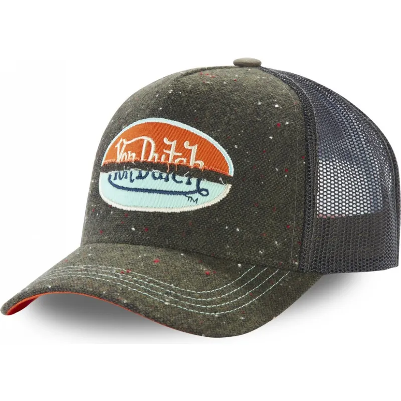 petten-gebogen-groen-snapback-avon-gre-van-von-dutch