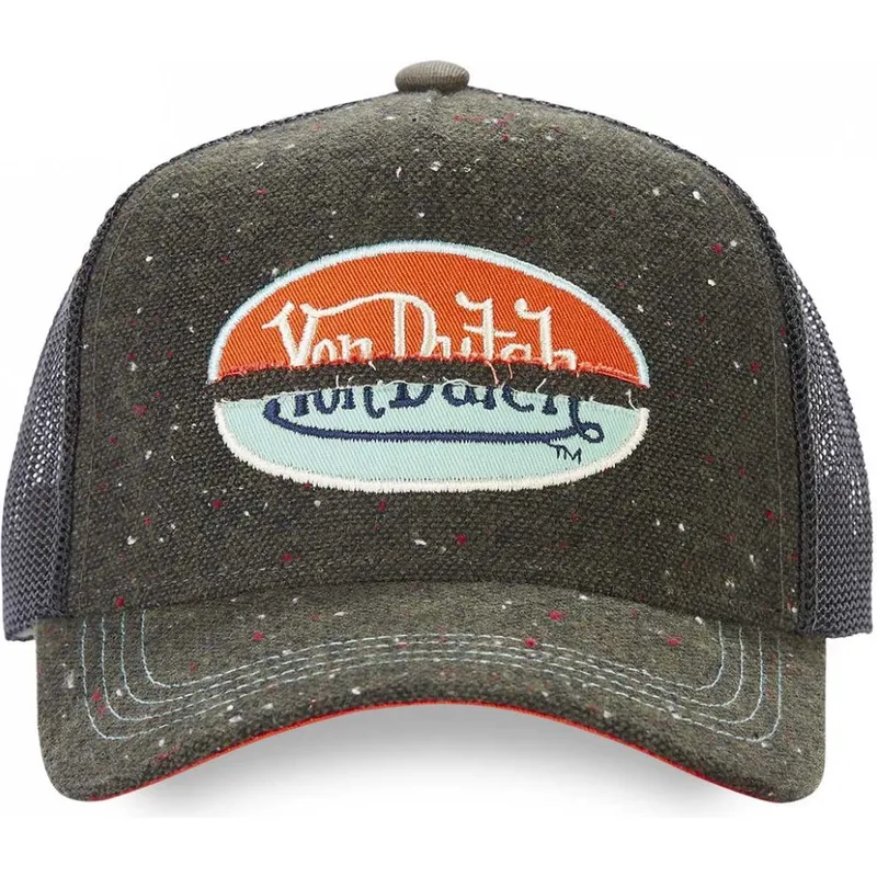 petten-gebogen-groen-snapback-avon-gre-van-von-dutch