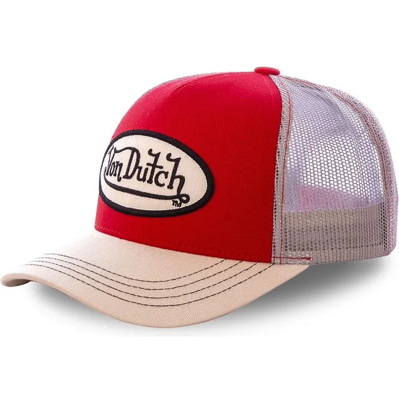 petten-gebogen-rood-snapback-colred-van-von-dutch