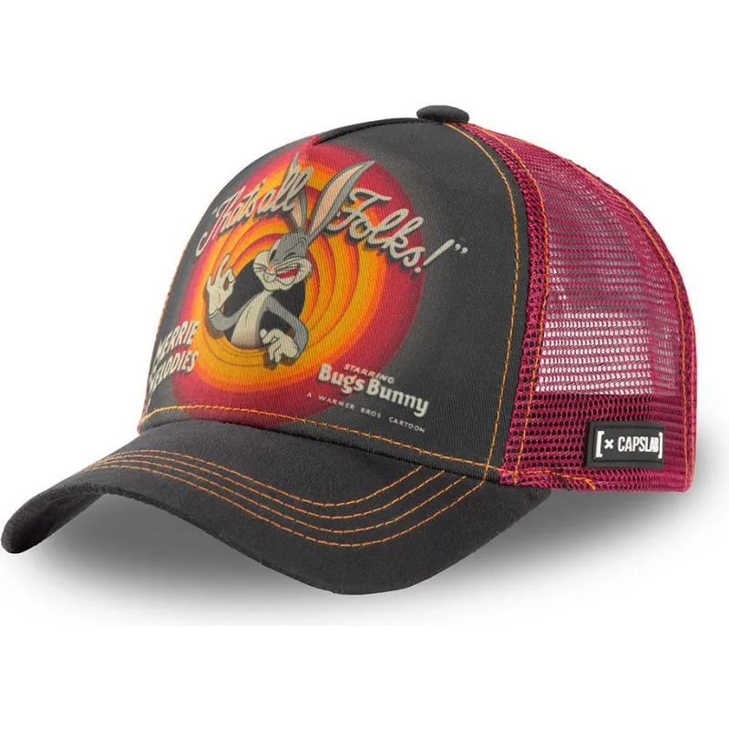 petten-gebogen-grijs-snapback-rin1-bugs-bunny-looney-tunes-van-capslab
