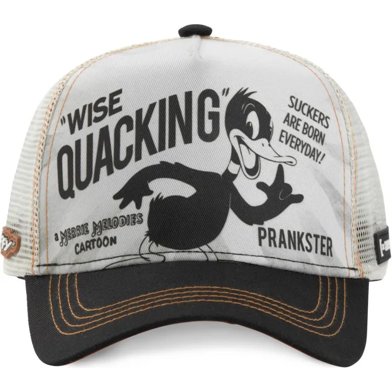 petten-gebogen-wit-snapback-loo-duc1-daffy-duck-looney-tunes-van-capslab