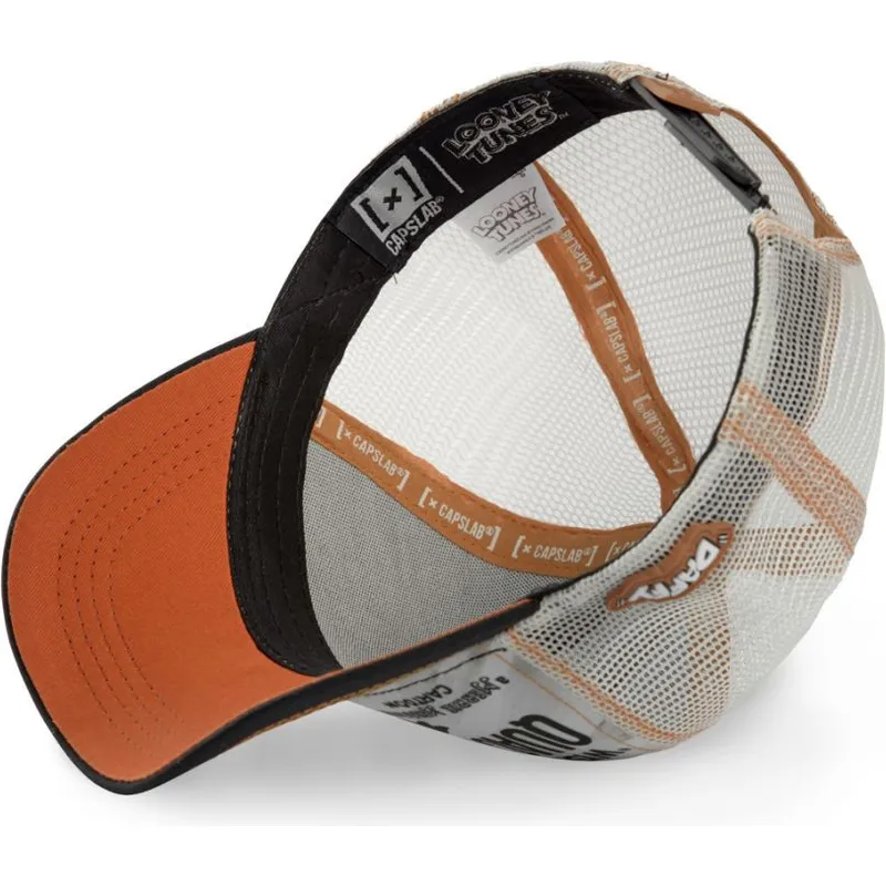 petten-gebogen-wit-snapback-loo-duc1-daffy-duck-looney-tunes-van-capslab