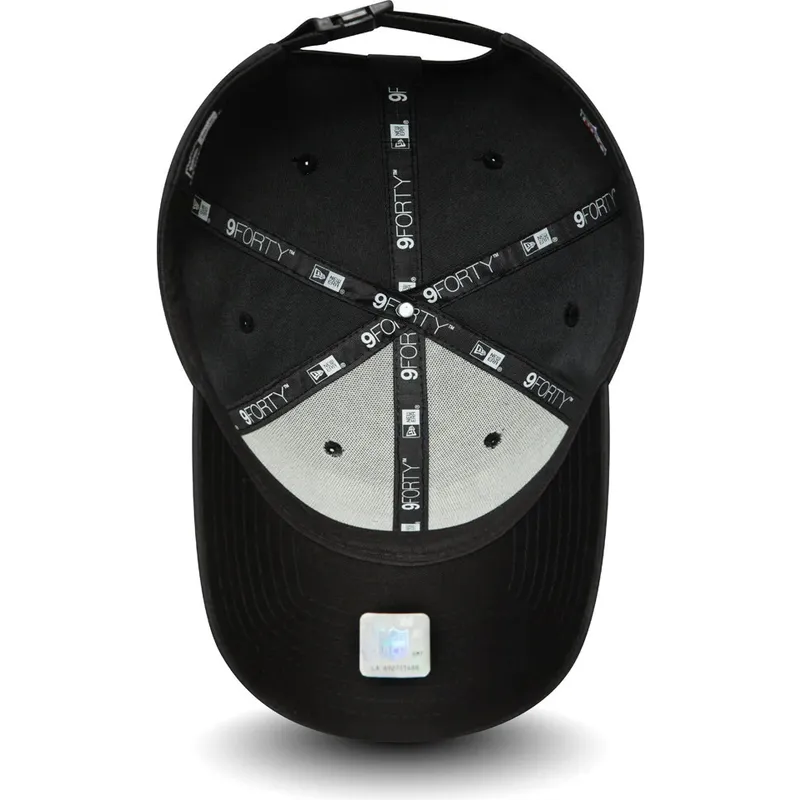 petten-gebogen-zwart-verstelbaar-9forty-team-flag-van-las-vegas-raiders-nfl-van-new-era