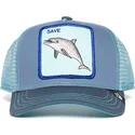 petten-gebogen-blauw-snapback-voor-kinderen-ocean-vibes-the-farm-van-goorin-bros