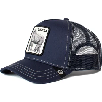 petten-gebogen-marineblauw-snapback-king-of-the-jungle-the-farm-van-goorin-bros