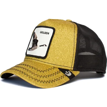 petten-gebogen-geel-snapback-dorada-golden-egg-the-farm-van-goorin-bros