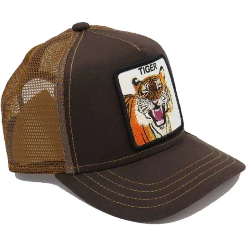 petten-gebogen-bruin-snapback-voor-kinderen-little-tiger-the-farm-van-goorin-bros