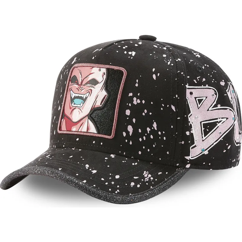 petten-gebogen-zwart-verstelbaar-tag-kid-buu-dragon-ball-van-capslab petten-gebogen-zwart-verstelbaar-tag-kid-buu-dragon-ball-van-capslab