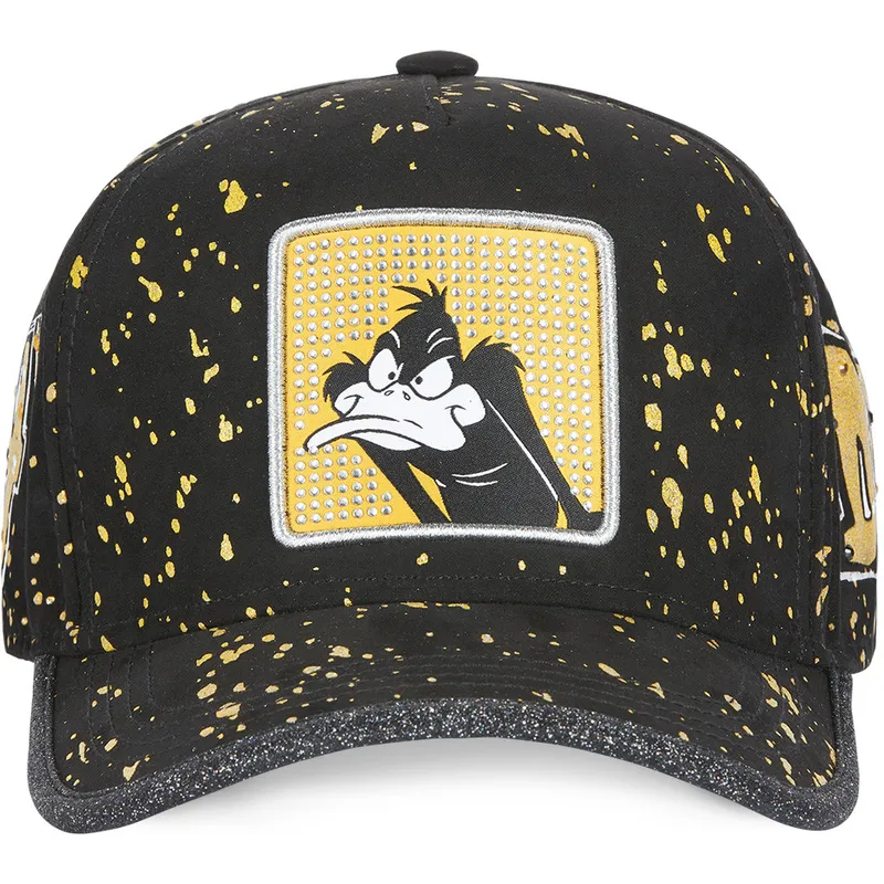 petten-gebogen-zwart-verstelbaar-tag-daf-daffy-duck-looney-tunes-van-capslab