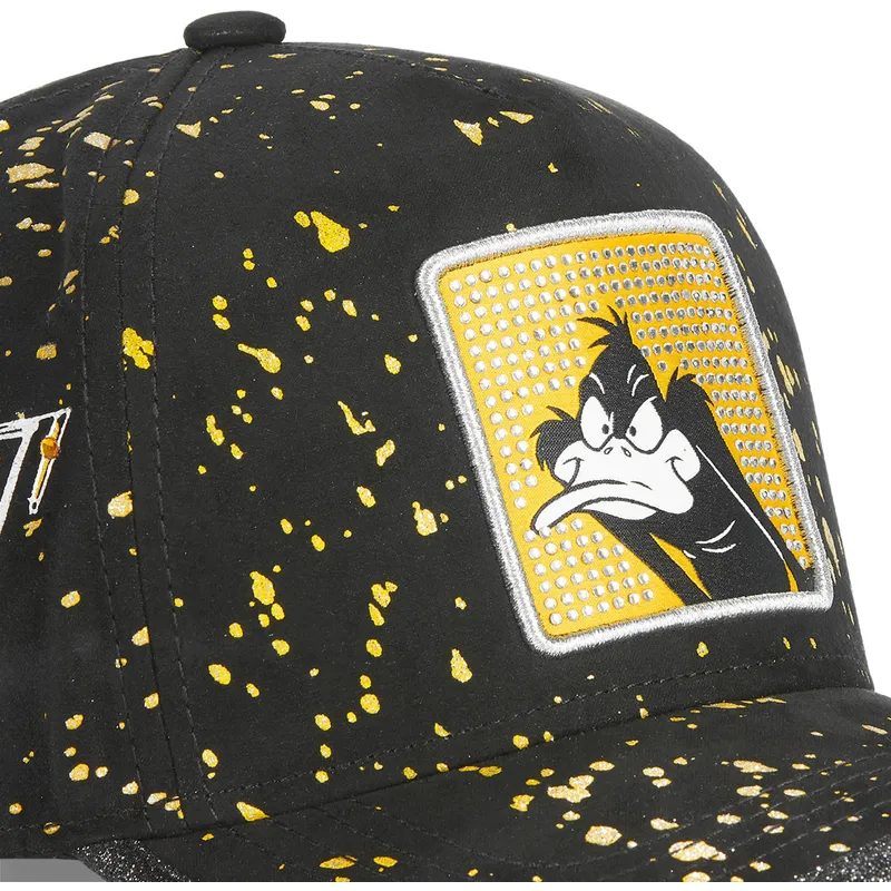 petten-gebogen-zwart-verstelbaar-tag-daf-daffy-duck-looney-tunes-van-capslab