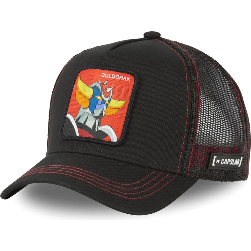 petten-gebogen-zwart-snapback-gol2-ufo-goldorak-robot-grendizer-van-capslab petten-gebogen-zwart-snapback-gol2-ufo-goldorak-robot-grendizer-van-capslab