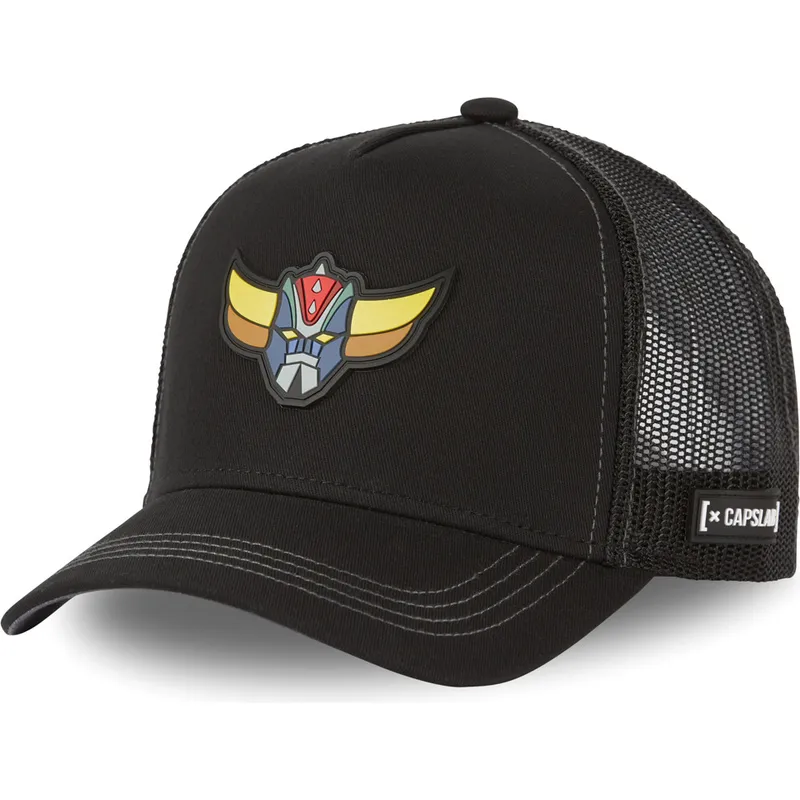 petten-gebogen-zwart-snapback-kni1-ufo-goldorak-robot-grendizer-van-capslab