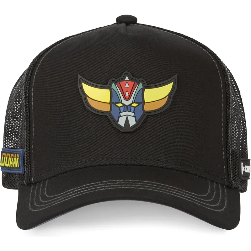 petten-gebogen-zwart-snapback-kni1-ufo-goldorak-robot-grendizer-van-capslab