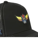 petten-gebogen-zwart-snapback-kni1-ufo-goldorak-robot-grendizer-van-capslab