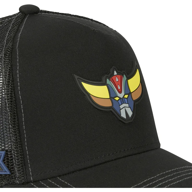 petten-gebogen-zwart-snapback-kni1-ufo-goldorak-robot-grendizer-van-capslab