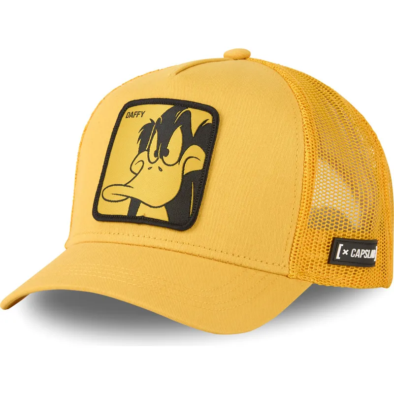 petten-gebogen-geel-snapback-loo-duf1-daffy-duck-looney-tunes-van-capslab